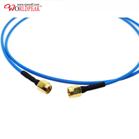 Assemblage de câble coaxial 50 Ohm Rf fabricant 0-18G câble de connecteur SMA vers câbles de raccordement mâles Sma SS405 RG402 fournisseur d'usine