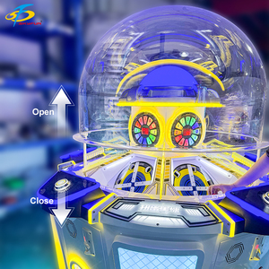 Machine de jeu d'arcade à monnayeur Skyfun pour divertissement intérieur, avec lumières LED RGB, certifiée CE, en métal et plastique, pour la récompense des points. - Product Image 6