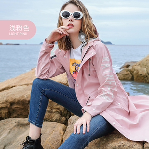 Dài ngoài trời Đi Bộ Đường Dài Áo mưa không thấm nước dây kéo áo mưa mưa Mưa Poncho áo mưa - Product Image 2