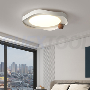 Lámpara de techo para dormitorio principal de estilo retro francés, diseño crema Mid-Century para dormitorio y estudio - Product Image 6