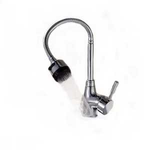 <span class=keywords><strong>Grifo</strong></span> <span class=keywords><strong>de</strong></span> <span class=keywords><strong>Cocina</strong></span> Flexible <span class=keywords><strong>de</strong></span> Zinc Cepillado YF 2026 <span class=keywords><strong>con</strong></span> Agua Fría/Caliente, 2 Modos <span class=keywords><strong>de</strong></span> Rociado, Válvula <span class=keywords><strong>de</strong></span> Cerámica y <span class=keywords><strong>Manguera</strong></span> Giratoria para Fregadero - Product Image 5