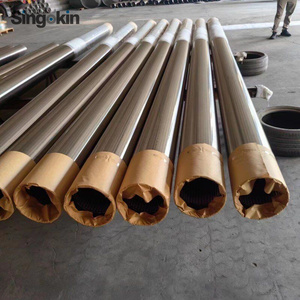 Filtre à eau en acier inoxydable à 30 ou 40 fentes avec fil en forme de C et enroulement <span class=keywords><strong>Coanda</strong></span> pour puits - Product Image 2