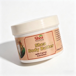 Shea Tradition Auténtica Mantequilla Corporal Orgánica de Cúrcuma, Coco y Karité de Nigeria 100mL Ingredientes Naturales Hidratante para la Piel Venta al por Mayor - Product Image 2