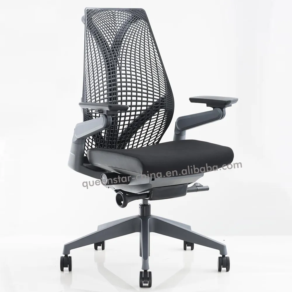 Silla giratoria ejecutiva con reposacabezas para oficina, sillón ejecutivo de alta calidad para el hogar y la Oficina, QS-OPC02