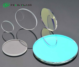 Lente de Ventana de Protección Óptica OEM FELIX GLSAA de Vidrio de Cuarzo con Recubrimiento AR AF AG, 95% de Transmitancia, 900-1100nm, FEXH-XSP-00046, 3 Años - Product Image 1