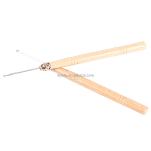 Alileader อุปกรณ์ต่อผมแบบเข็มตะขอถักเครื่องมือสำหรับต่อผมห่วงเล็กลูกปัด - Product Image 6
