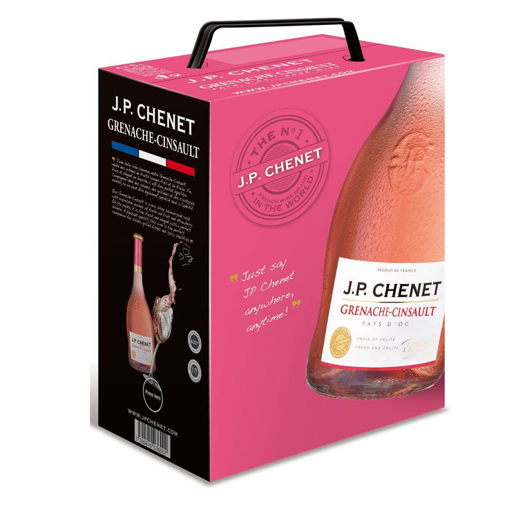 jp chenet rose bolsa in box