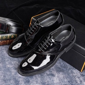 Chaussures de luxe en cuir véritable pour hommes, idéales pour les affaires et les mariages, avec fermeture éclair, motif camouflage, antidérapantes, respirantes et légères pour l'automne - Product Image 2