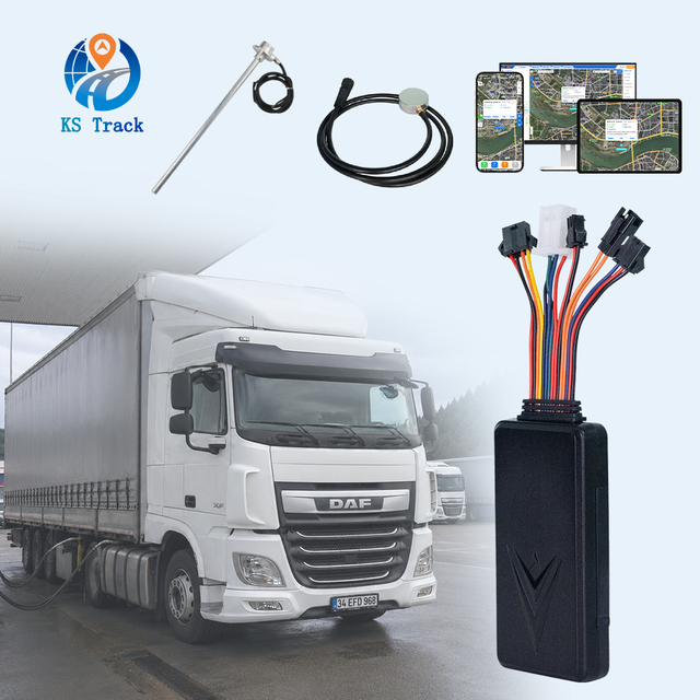4G LTE GPS Tracker for Car Fleet Management Precise Fuel Monitoring Remote Engine Cut-off Real-time Car Tracking