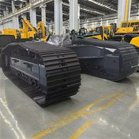 Châssis à Chenilles Hydraulique 12 Tonnes en Acier à Vitesse Variable pour Engins de Construction - Vente Chaude Usine