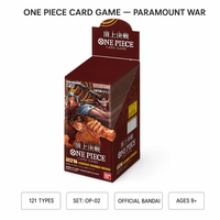 Boîte de boosters de jeu de cartes japonais en gros OP-02 Paramount War Directement du distributeur IP agréé SR+ Garanti Certifié CE