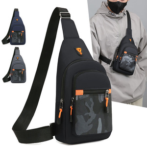 Men's Chest <b>Bag</b> Waterproof Oxford Cloth Multi-layer Crossbody <b>Bag</b> With Camouflage Print For Everyday Use Summer 2026 - Product Image 1