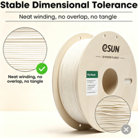 Filament d'imprimante 3D ESUN PLA-Basic 1,75 mm 2,85 mm Bobine de 1 kg Multicolore 210-230 ℃   Filament sans obstruction à faible déformation pour consommables d'impression 3D FDM