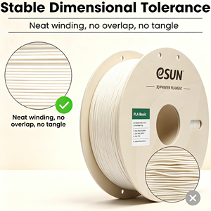 Filamento para Impresora 3D ESUN PLA-Basic, 1.75mm 2.85mm, Bobina de 1KG, Multicolor, 210-230 ℃   Consumibles para Impresión 3D FDM, Baja Tendencia a Atascos - Product Image 2