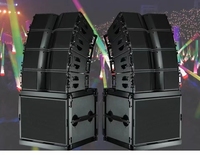 Système de sonorisation professionnel KA210, enceintes line array à deux voies, 10 pouces, équipement audio de scène, enceintes portables passives et amplifiées