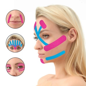 Nastro personalizzato traspirante per il viso ad alta elasticità rassodante e rassodante per la pelle nastro antirughe - Product Image 4