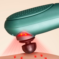 Wiederauf ladbarer Delphin-Massage stab Handheld Multifunktions-Vibrations-Rücken klopf elektrischer Rücken hammer