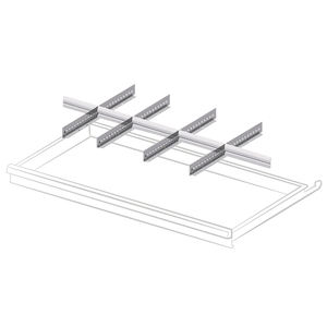 ชุด9ชิ้นฉากกั้นลิ้นชักหน้าโรงจอดรถ Fami 150-175มม. 54x27EH - Product Image 1