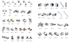 <span class=keywords><strong>Cabine</strong></span> <span class=keywords><strong>de</strong></span> <span class=keywords><strong>douche</strong></span> d'angle coulissante en verre trempé personnalisée en alliage d'aluminium LML avec <span class=keywords><strong>poignée</strong></span> en métal - Product Image 3