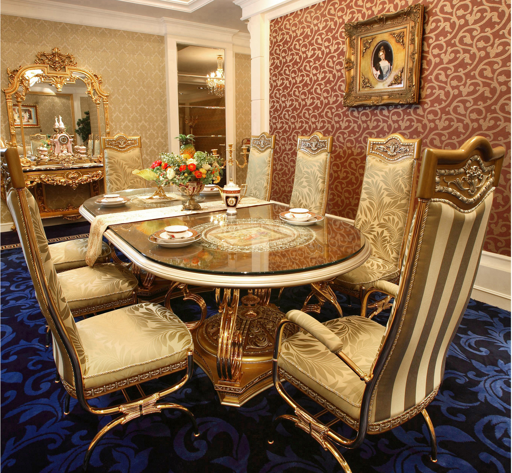 ロココスタイル ダイニングテーブル 【公式通販】