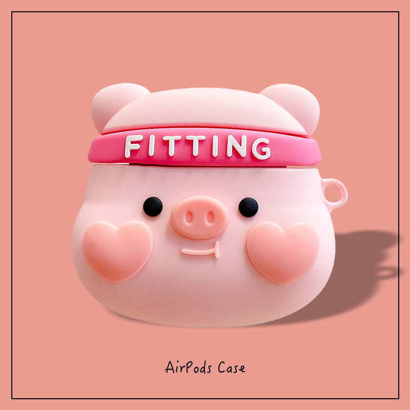 Tête de cochon rose