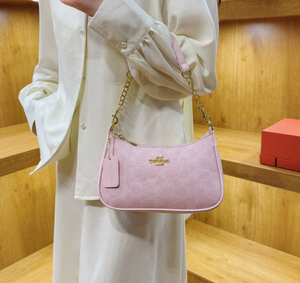Bolsos de Mano para Mujer, Diseño Geométrico de Alta Gama, Estilo Ligero y Lujoso, Cierre de Cremallera, <span class=keywords><strong>Cadena</strong></span> de PU, Correa Única, Verano, Sencillo y Versátil - Product Image 6