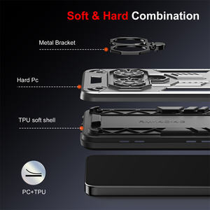 Fundas para Celular <span class=keywords><strong>Redmi</strong></span> A5 4G A4 A3, <span class=keywords><strong>Redmi</strong></span> 15C 14C 13C, con Anillo Doble y Soporte, Resistentes, Gran Venta - Product Image 3