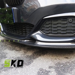 Paraurti anteriore in stile 3D con labbro inferiore a secco in carbonio per <span class=keywords><strong>BMW</strong></span> serie 1 <span class=keywords><strong>F20</strong></span> 2015-2018 LCI labbro anteriore in carbonio - Product Image 5