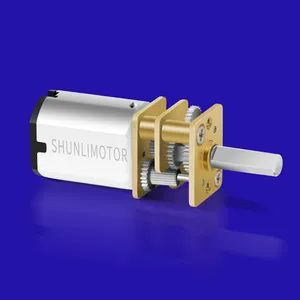 N20 GA12-N20 verzögerung motor 3V 6V 12V miniatur DC metall getriebe motor für smart auto/roboter/spielzeug