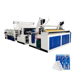 آلة صنع ورق المراحيض عالية السرعة من الموردين الصينيين، آلة إعادة لف ورق المراحيض - Product Image 1