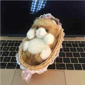 Супер мягкий плюшевый медведь Цветочная корзина кукла снятие стресса игрушка премиум бесплатная доставка подарок для подруги бамбуковый лес Чизуко - Product Image 2