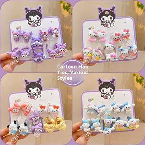 Diadema con Bola Kuromi <span class=keywords><strong>de</strong></span> Sanrio <span class=keywords><strong>de</strong></span> Dibujos Animados para Niñas y Bebés, Accesorios para el Pelo <span class=keywords><strong>de</strong></span> Plástico Suave para Fiestas con Estilo Dulce - Product Image 1