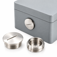 Bouchon aveugle industriel antidéflagrant en acier inoxydable SS304, étanche IP68, filetage M20, modèle PG, boîte de jonction -40°C