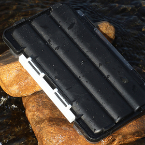 Accessoires de pêche à la mouche noir bleu <span class=keywords><strong>Orange</strong></span> vente en gros de boîte de matériel de pêche à la carpe solide en plastique avec leurres - Product Image 5