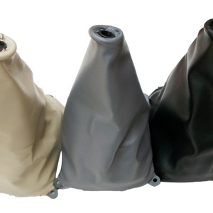 Leather Gear <b>Shift</b> <b>Knob</b> Cover For Haima Mazda Cars MZD-001 Black 66 - Product Image 1