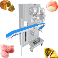 Machine à estamper et à former des pâtons de gâteau à l'ananas, de maamoul et de biscuits, haute capacité, en acier inoxydable SUS304
