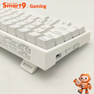 Clavier mécanique sans fil Smart9 68 touches, mini format ANSI, 3 modes, rétroéclairage RGB complet, hot-swap, pour PC Gaming et bureau - Product Image 2