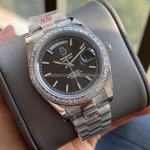 Reloj de Pulsera Mecánico de Acero Inoxidable Resistente al Agua para Hombre, de Lujo y Alta Calidad, con Bisel de Diamantes, 40 mm, Movimiento 3235 - Product Image 6