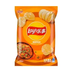 Wholesale cheap price of potato chips roasted fish flavor lays snacks chips