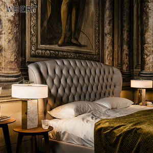 Wbert เตียงคู่สไตล์นอร์ดิก1.8ม. ทันสมัยทำจากไม้แข็งไม่ซับซ้อนเฟอร์นิเจอร์ห้องนอนใหญ่หัวเตียงแบบอเมริกัน - Product Image 4