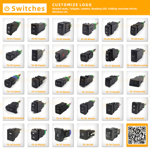 Interrupteur de réglage des phares Interrupteur de nivellement des phares Bouton de réglage de la hauteur des phares pour Cruiser Camry Corolla Vitz YARiS - Product Image 5