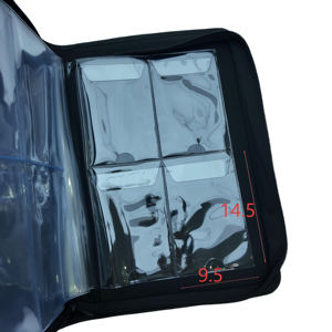 Хит продаж, 4 кармашка для карточек, папка для карт из искусственной кожи, для хранения карт аниме, папка для карт - Product Image 3