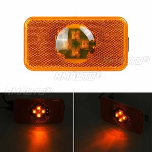 Luz Lateral LED de 24V para Camiones, Lámpara Indicadora Ámbar de 4 LED para Camiones Volvo FM/FH - Product Image 2