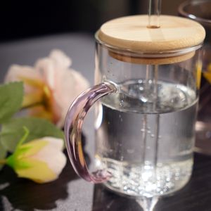 แก้วบอโรซิลิเกตทรงสูงออกแบบโลโก้ได้ตามต้องการสำหรับเครื่องดื่มร้อนและเย็น - Product Image 1