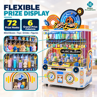 Machine de jeu d'arcade musicale commerciale à deux joueurs avec distribution automatique du grand prix