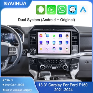 Navihua 13.3" Android Carplay for Ford F150 2021-2024 Low Version Upgrade to High Version GPS Navigation Multimedia <b>Auto</b> Player - Product Image 6