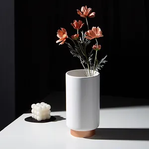 Nordic Simple Art Keramik vase Innen tisch Wohnzimmer Wohnkultur Luxus vase Keramik Blumenvasen