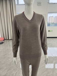 Vendita calda maglione di lana per <span class=keywords><strong>donna</strong></span> vestito antistatico morbido e confortevole W04 - Product Image 2