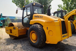 Fabriqué en Chine, rouleau vibrant de 10t avec double tambour et moteur Kama, pesant 4 tonnes, rouleau de capacité d'ingénierie - Product Image 2