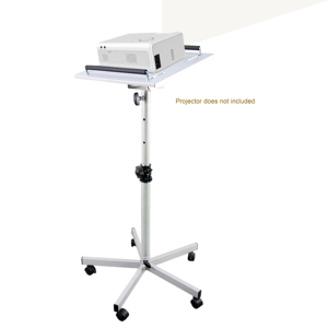 Support de projecteur mobile PR-003-1 à 5 roulettes avec hauteur réglable et plateau inclinable - Product Image 1